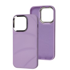 Чохол для iPhone 14 Pro Soft Puffer purple