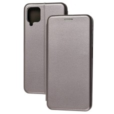 Чохол книжка Premium для Samsung Galaxy A12 (A125) сірий
