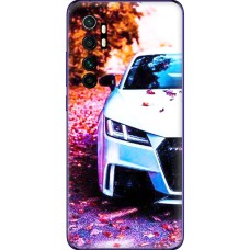 Чохол для Xiaomi Mi Note 10 Lite MixCase асорті біле авто