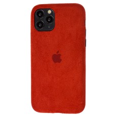Чохол для iPhone 11 Pro Alcantara 360 червоний