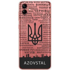 Чохол для Samsung Galaxy A04 (A045) MixCase патріотичні AzovStal