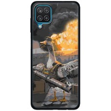 Чохол для Samsung Galaxy A12 / M12 MixCase патріотичні гусак з РПГ