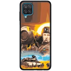 Чохол для Samsung Galaxy A12 / M12 MixCase патріотичні Шевченко з Javelin