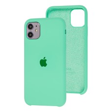 Чохол Silicone для iPhone 11 case spearmint