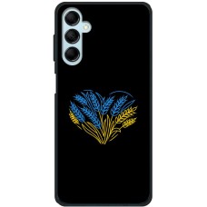 Чохол для Samsung Galaxy M14 (M146) MixCase патріотичні синьо-жовта пшениця