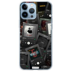 Чохол для iPhone 13 Pro MixCase музика альбоми темний