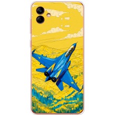 Чохол для Samsung Galaxy A05 (A055) MixCase патріотичні літак