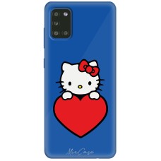 Чохол для Samsung Galaxy A31 (A315) Mixcase кішечка з серцем