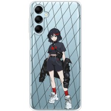 Чохол з аніме для Samsung Galaxy M14 (M146) Mixcase дівчинки в чорному