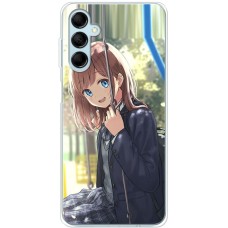 Чохол з аніме для Samsung Galaxy M14 (M146) Mixcase дівчинка з парасолькою
