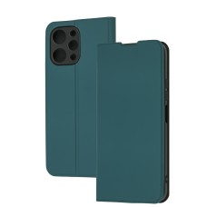 Чохол книжка Fibra для Xiaomi Redmi 12 зелений