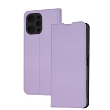 Чохол книжка Fibra для Xiaomi Redmi 12 бузковий