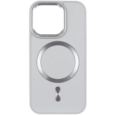 Шкіряний чохол SnapCase with MagSafe для Apple iPhone 11 (6.1") (Grey)