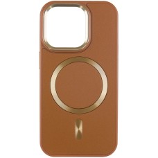 Шкіряний чохол SnapCase with MagSafe для Apple iPhone 11 (6.1") Brown