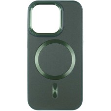 Шкіряний чохол SnapCase with MagSafe для Apple iPhone 11 (6.1") Green