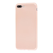 Чохол для iPhone 7 Plus / 8 Plus TPU Soft matt рожевий