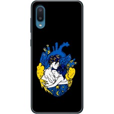 Чохол для Samsung Galaxy A02 (A022) MixCase патріотичні українці в серці