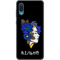Чохол для Samsung Galaxy A02 (A022) MixCase патріотичні вільна українка