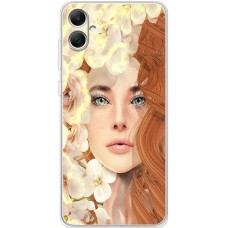 Чохол для Samsung Galaxy A05 (A055) MixCase весна орхідеї у волоссі
