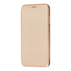 Чохол книжка Premium для Xiaomi Redmi Note 8 Pro золотистий