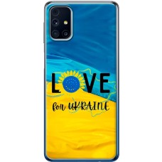 Чохол для Samsung Galaxy M31s (M317) MixCase патріотичні love Ukraine