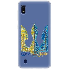 Чохол для Samsung Galaxy A10 (A105) MixCase патріотичні військовий герб із колосками