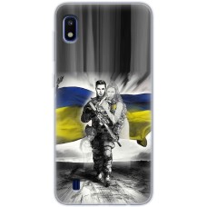 Чохол для Samsung Galaxy A10 (A105) MixCase доброго боєць