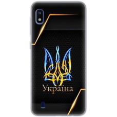Чохол для Samsung Galaxy A10 (A105) MixCase патріотичні Герб Україна