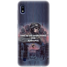 Чохол для Samsung Galaxy A10 (A105) MixCase патріотичні захисники Маріуполя