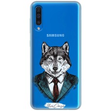 Чохол для Samsung Galaxy A50 (A505) Mixcase вовк бос
