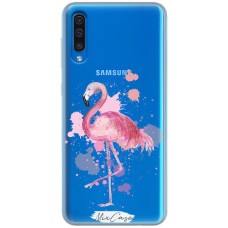 Чохол для Samsung Galaxy A50 (A505) Mixcase фламінго