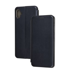 Чохол книжка Premium для Samsung Galaxy A04E (A042) темно-синій