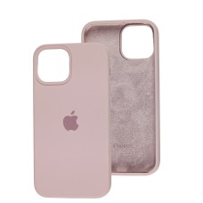 Чохол для iPhone 12/12 Pro Square Full silicone сірий / lavender