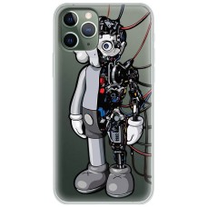 Чохол для iPhone 11 Pro MixCase робот половини