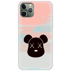 Чохол для iPhone 11 Pro MixCase робот чорний