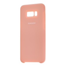Чохол для Samsung Galaxy S8 Plus (G955) Silky Soft Touch рожевий 2