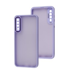 Чохол для Samsung Galaxy A50 / A50s / A30s Luxury Metal Lens бузковий