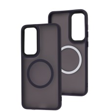 Чохол для Samsung Galaxy S24+ WAVE Matte Insane MagSafe deep purple