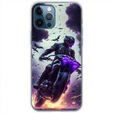 Чохол для iPhone 14 Pro Max MixCase машини неон мото