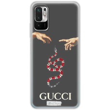 Чохол для Xiaomi Redmi Note 10 5G / Poco M3 Pro Mixcase логотип лого дизайн 8