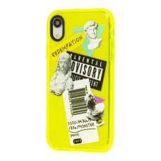 Чохол для iPhone Xr Neon print antique