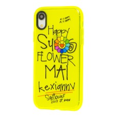Чохол для iPhone Xr Neon print happy