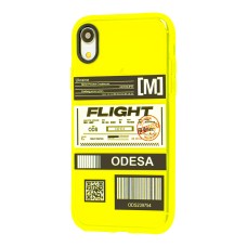 Чохол для iPhone Xr Neon print flight