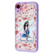 Чохол для iPhone Xr Wave Cartoon heart overload
