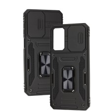 Чохол для Samsung Galaxy M13 4G / M23 5G Camshield Army Ring чорний