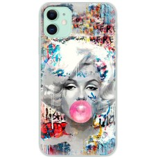 Чохол для iPhone 11 MixCase графіті Мерилін Монро