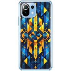 Чохол для Xiaomi Mi 11 Lite MixCase патріотичні мозаїка