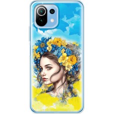 Чохол для Xiaomi Mi 11 Lite MixCase патріотичні українка 