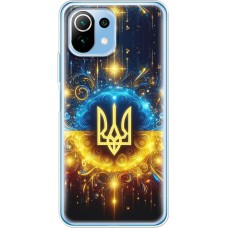 Чохол для Xiaomi Mi 11 Lite MixCase патріотичні Тризуб у колі