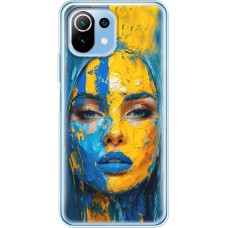 Чохол для Xiaomi Mi 11 Lite MixCase патріотичні обличчя олією